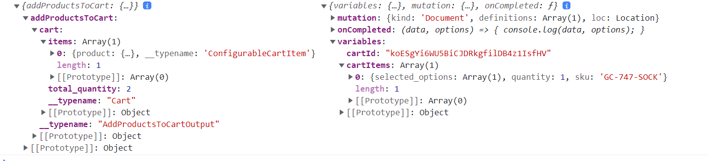 mutation fetch data