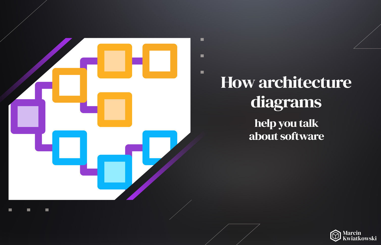 How architecture diagrams help you talk about software