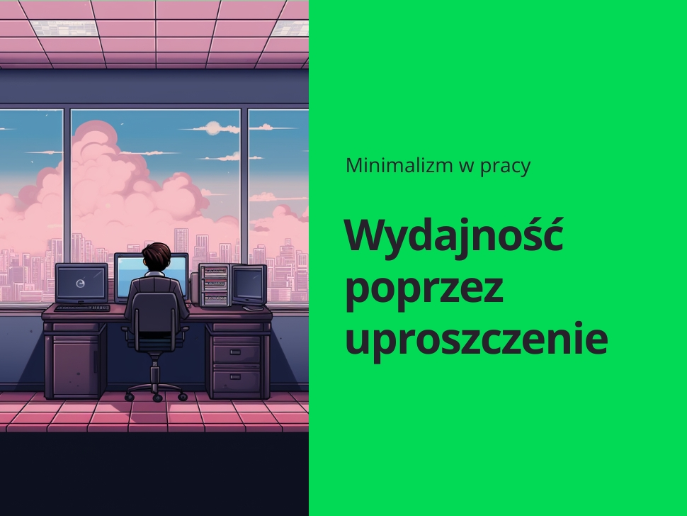 Minimalizm w pracy: efektywność przez uproszczenie